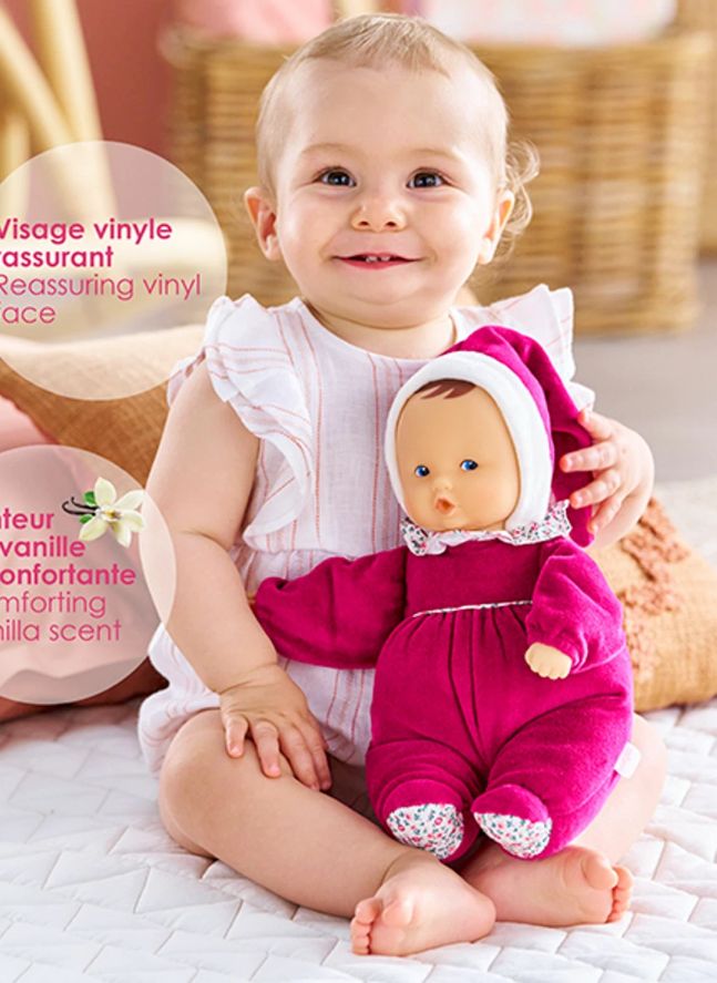 My cuddly toy - Babipouce Rose Grenadine | Fuchsia