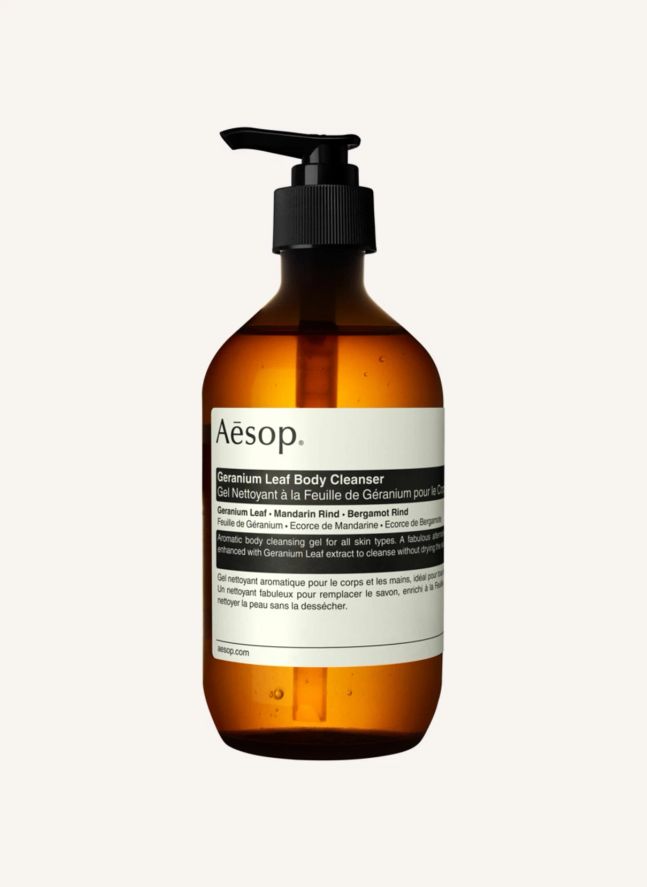 Gel Nettoyant à la Feuille de Géranium pour le corps - 500 ml 