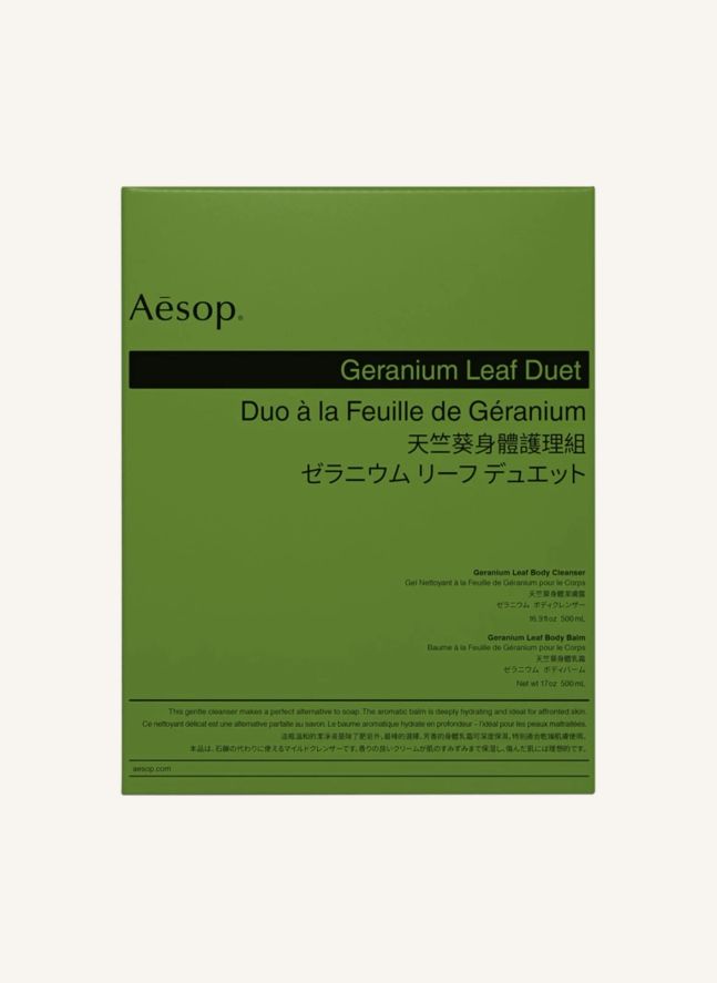 Set à la Feuille de Géranium