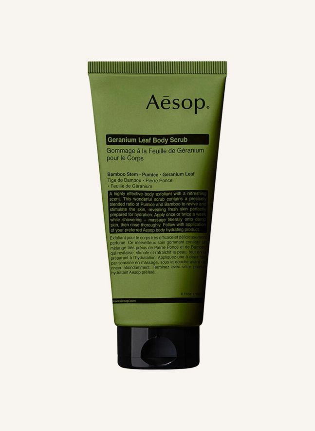 Gommage à la Feuille de Géranium pour le corps - 180 ml