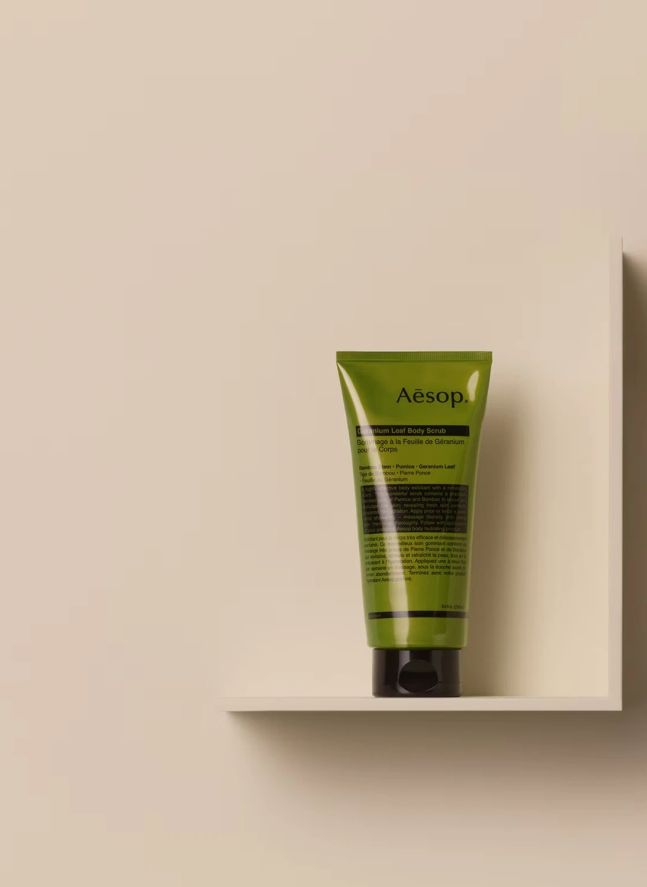 Gommage à la Feuille de Géranium pour le corps - 180 ml