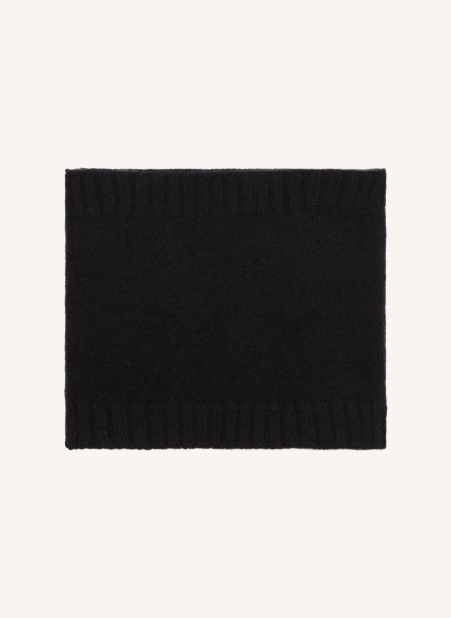 Virgin wool snood | Black