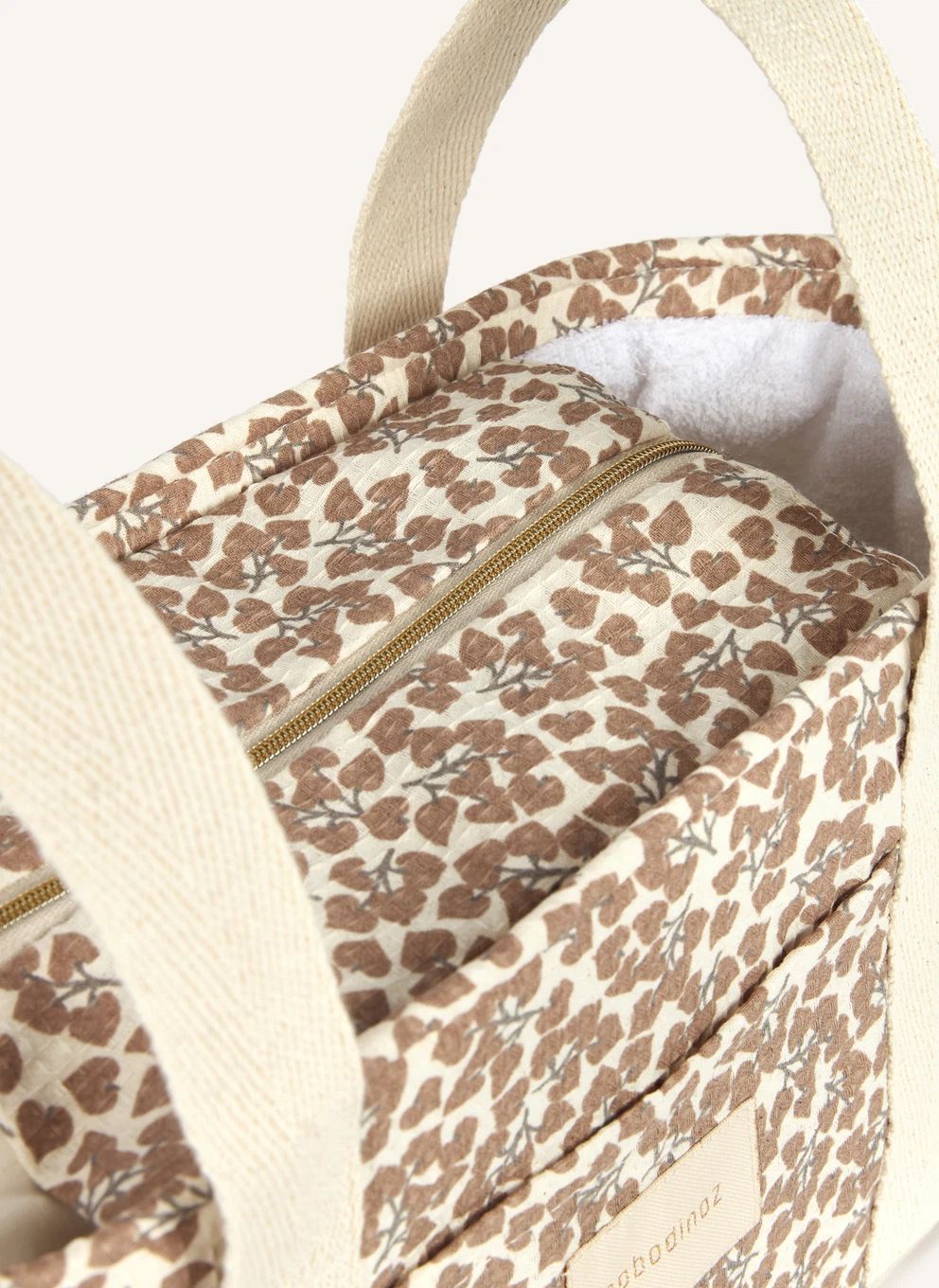 Sac organiseur pour poussette Opera Yumiko | Terracotta- Image produit n°2