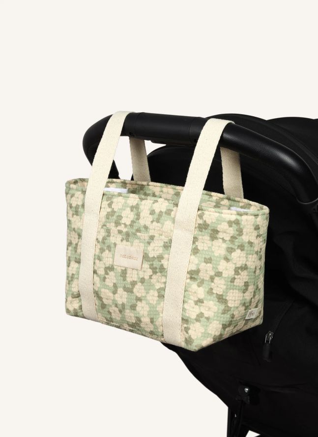 Sac organiseur pour poussette Opera Sakura | Sauge