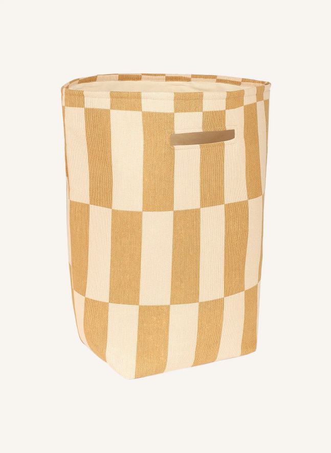 Panier de rangement Vibes | Jaune moutarde