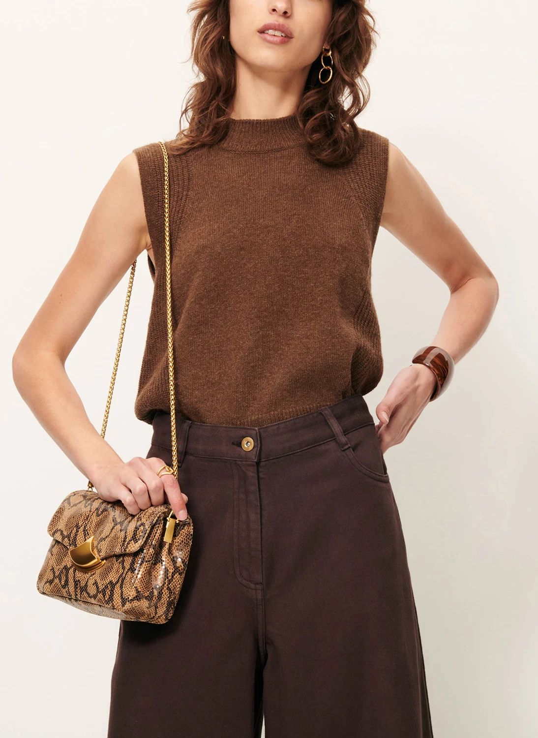 Jean Dalt Coton Bio | Marron- Image produit n°3