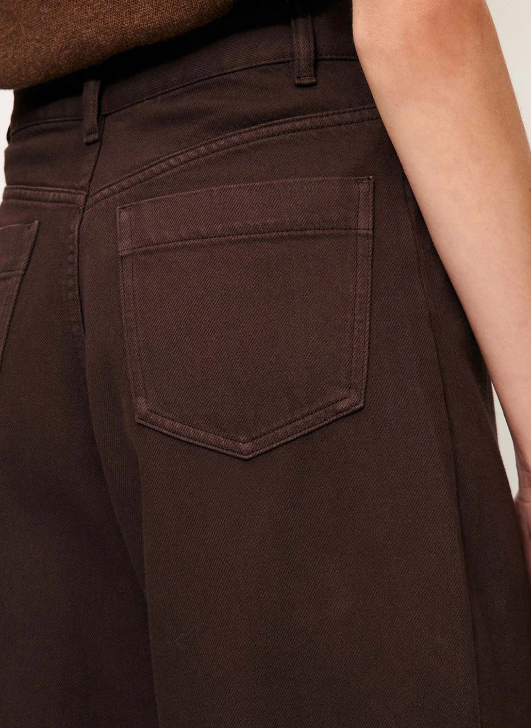 Jean Dalt Coton Bio | Marron- Image produit n°4