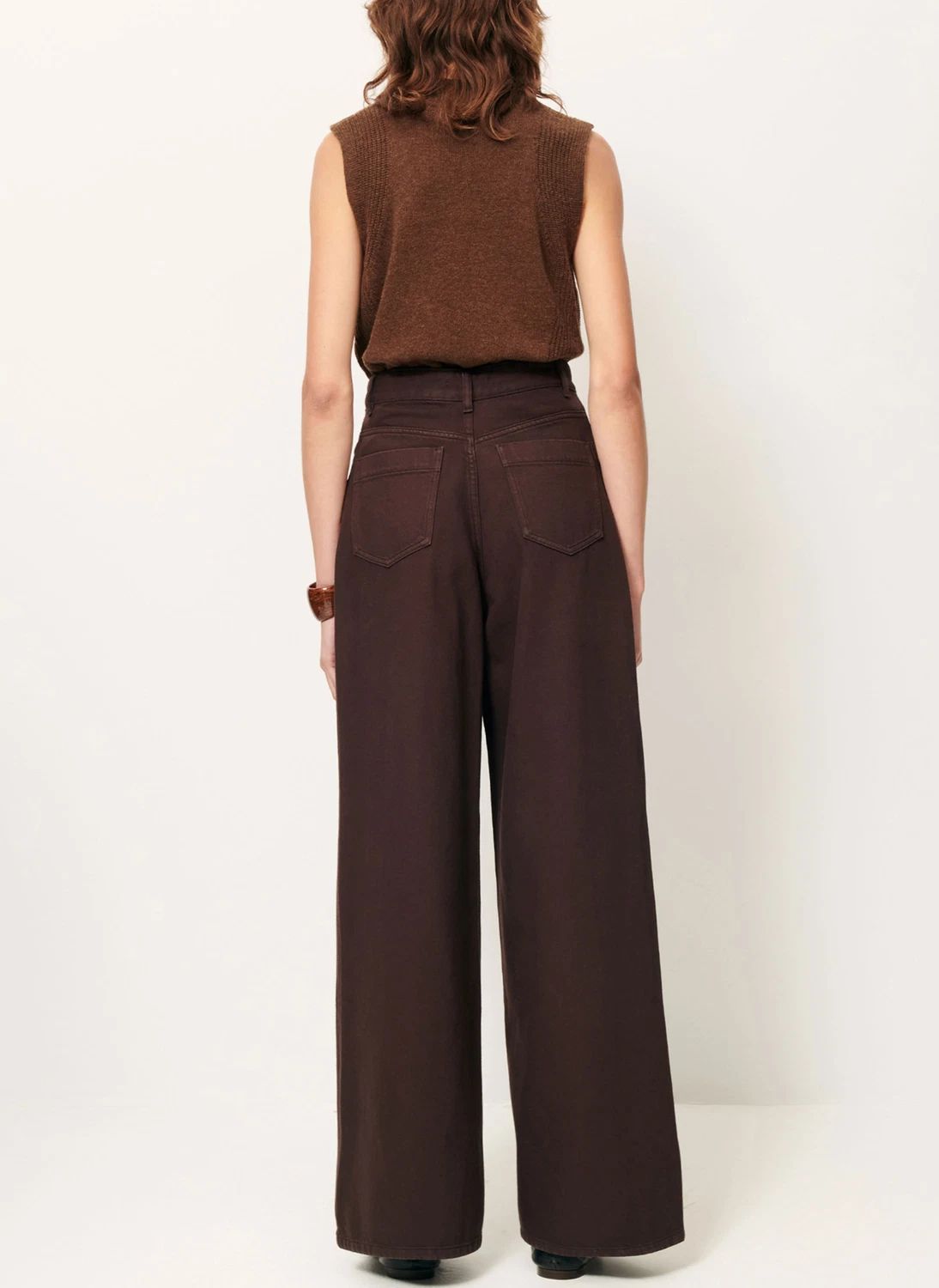 Jean Dalt Coton Bio | Marron- Image produit n°2