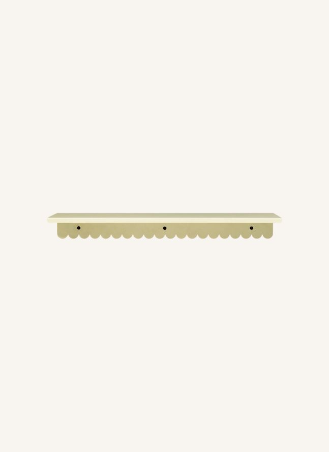 Vibes wall shelf 50x16 cm | Sage