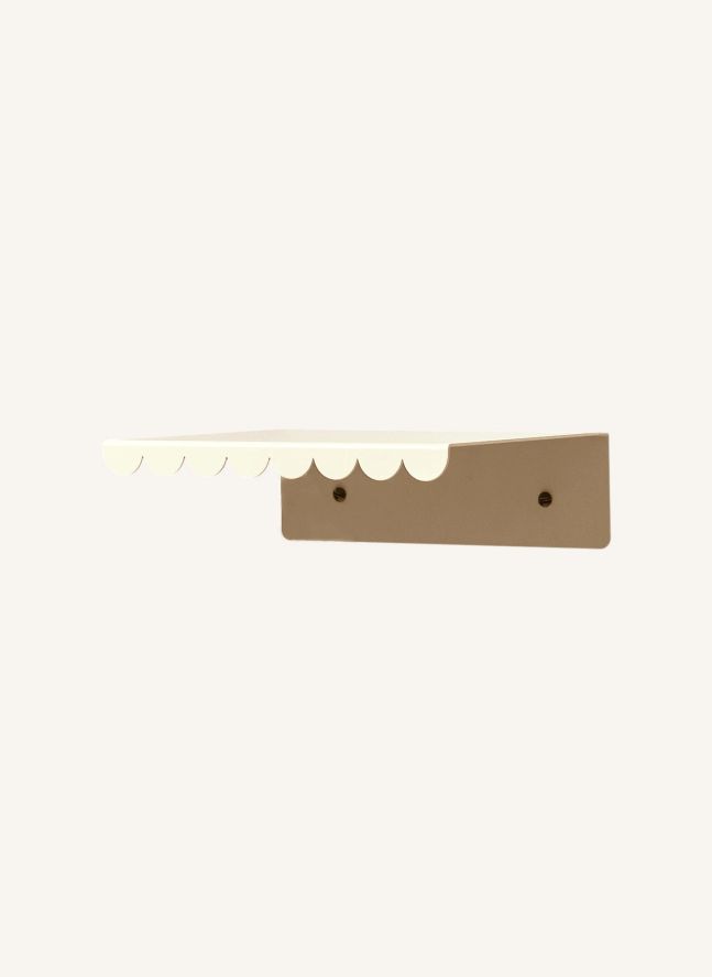 Vibes wall shelf 20x16 cm | Ivory
