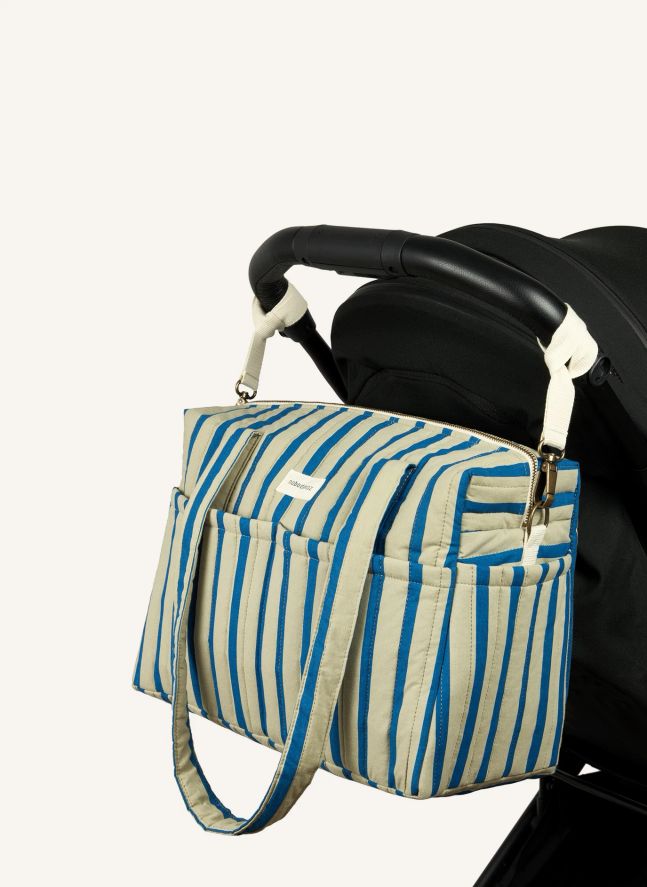 Sac pour poussette Stories | Bleu