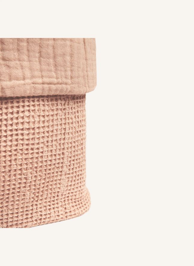 Panier de rangement Wabi-Sabi | Rose poudré