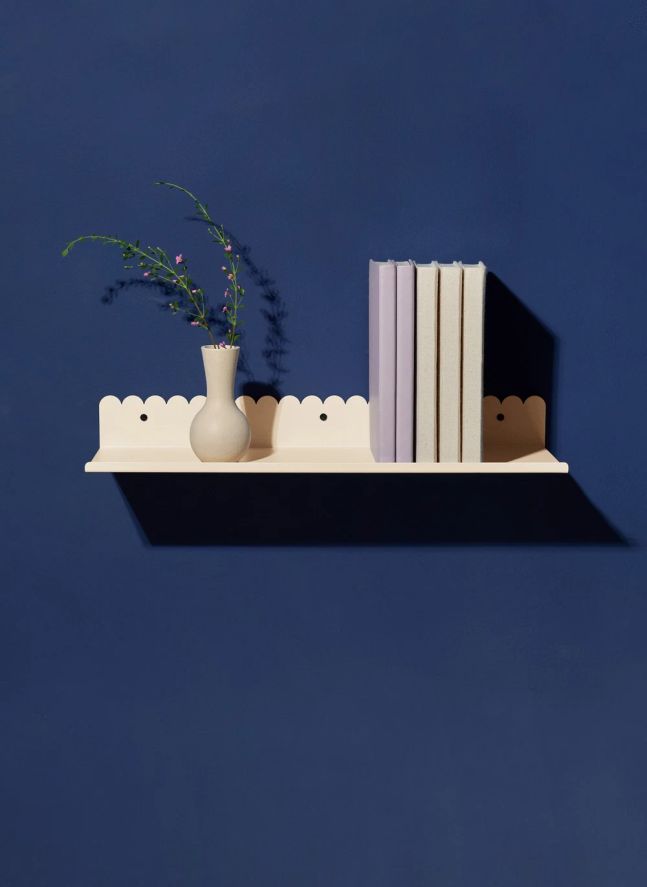 Etagère murale Vibes 50x16 cm | Ivoire