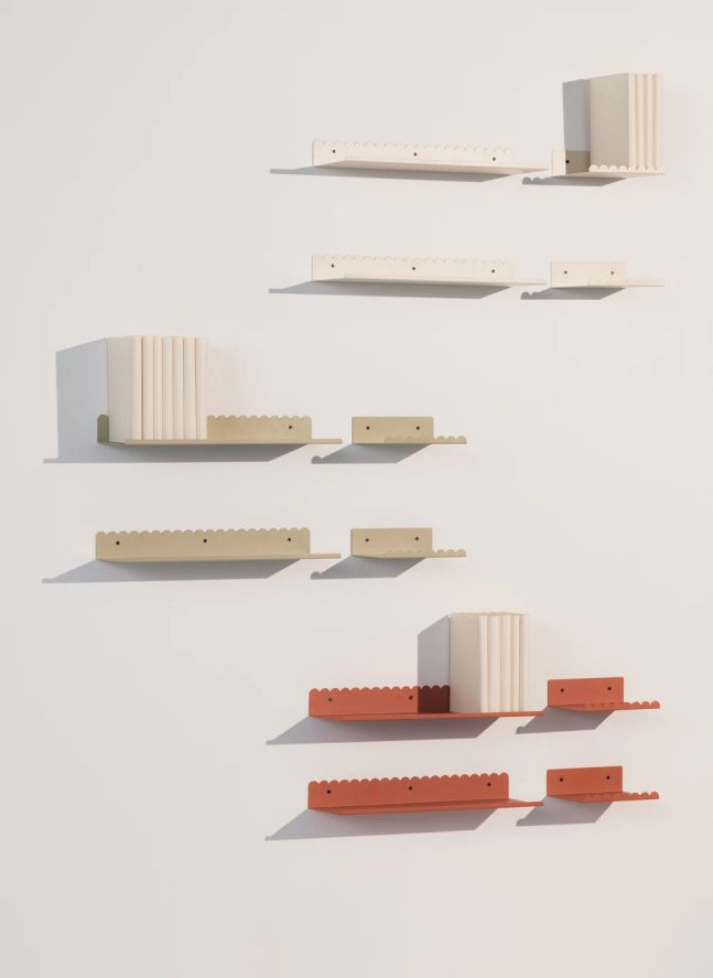 Vibes wall shelf 50x16 cm | Sage
