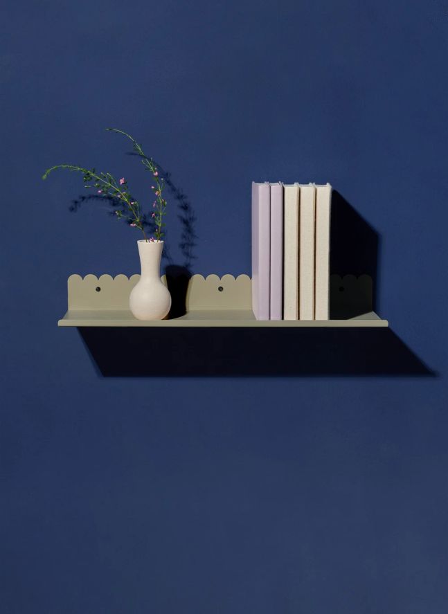 Vibes wall shelf 50x16 cm | Sage