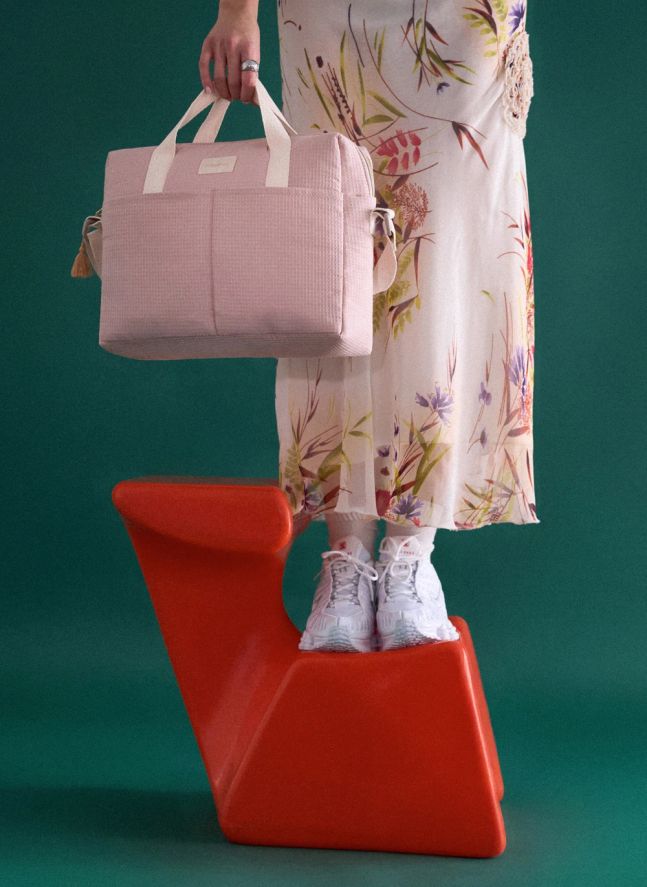 Sac à langer imperméable Gala Opera | Rose pâle