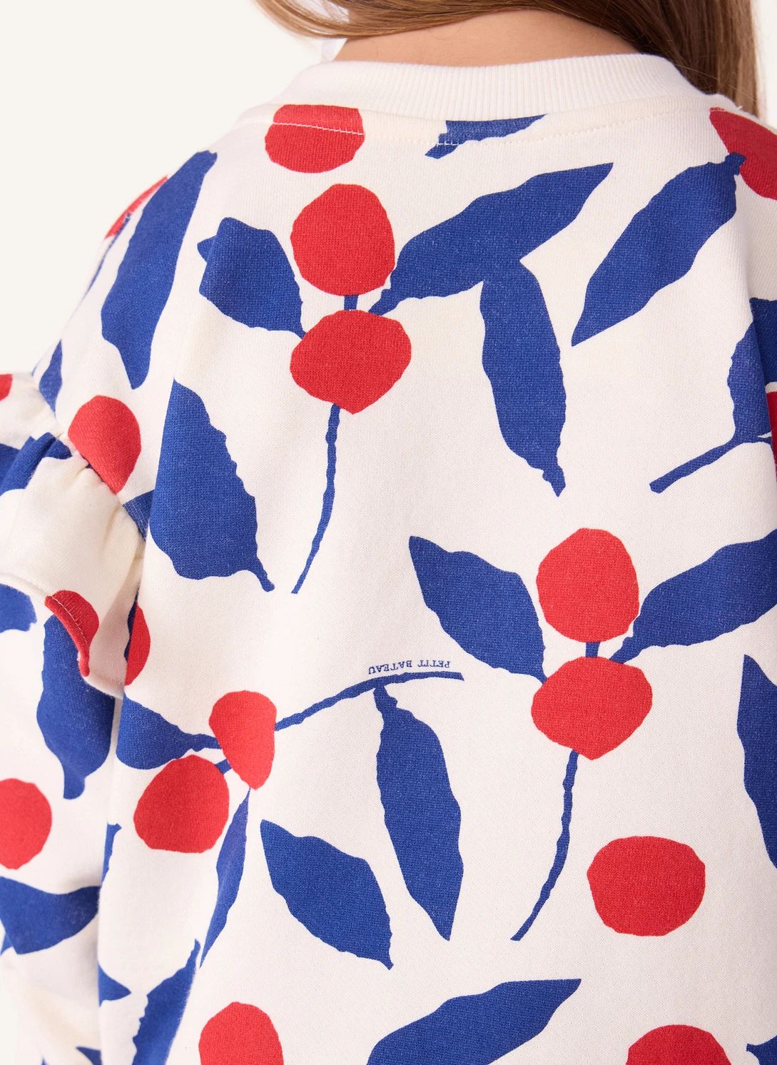 Sudadera Leaf Ruffle | Crudo- Imagen del producto n°2