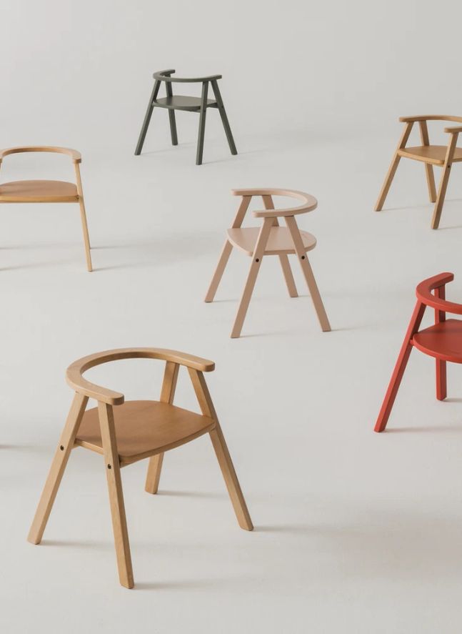 Chaise Growing Green | Rouge