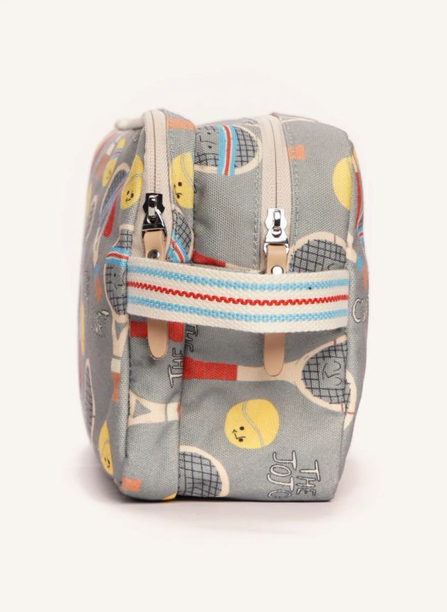 Jojo Short Double Toiletry Bag | Verdigris