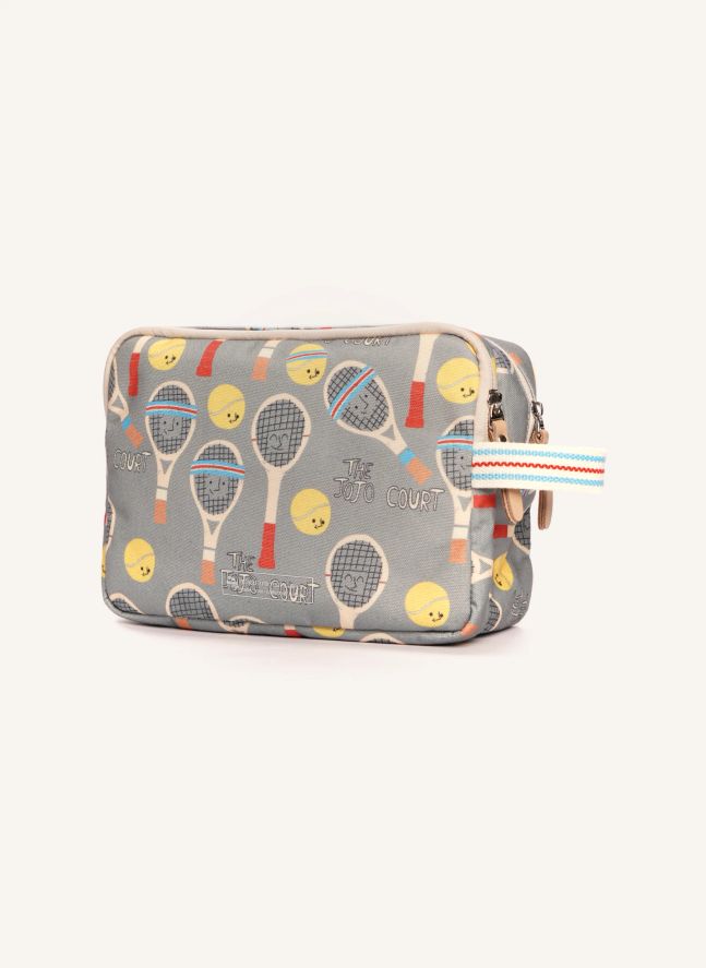 Jojo Short Double Toiletry Bag | Verdigris