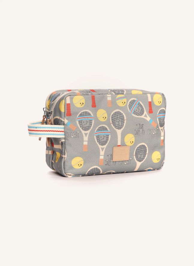 Jojo Short Double Toiletry Bag | Verdigris
