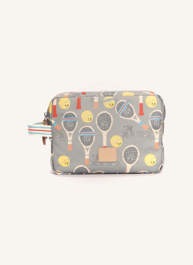 Jojo Short Double Toiletry Bag | Verdigris