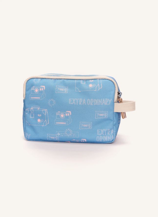Extraordinary Double Toiletry Bag | Blue