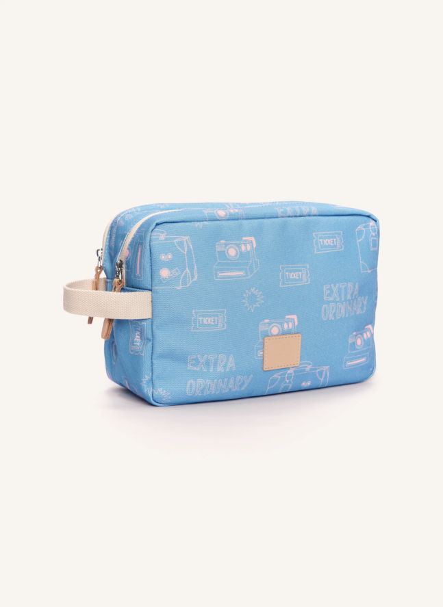 Extraordinary Double Toiletry Bag | Blue