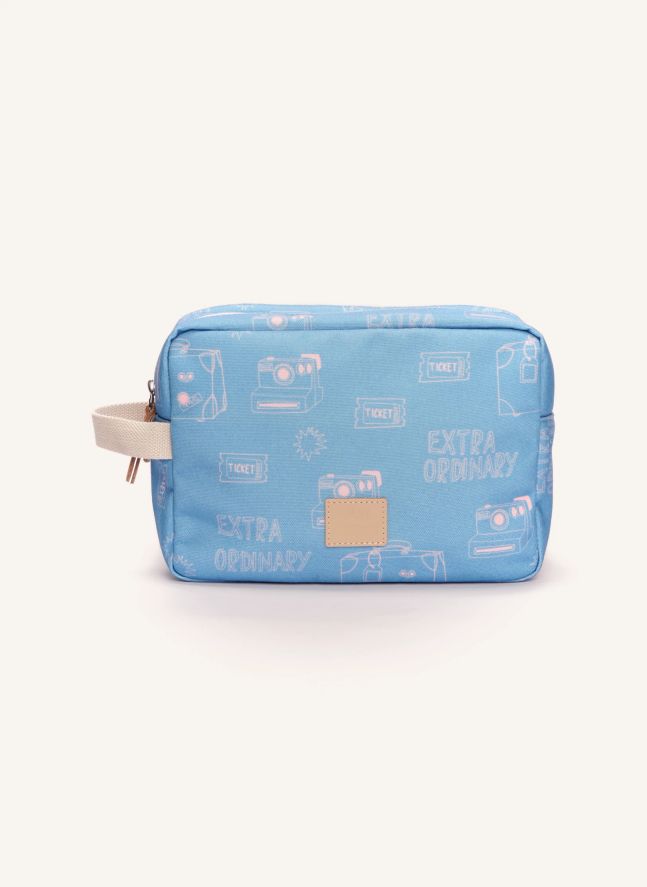 Extraordinary Double Toiletry Bag | Blue
