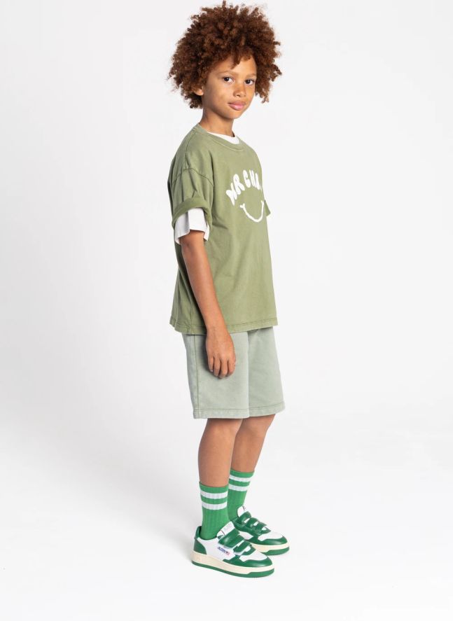 Short Milo Coton Bio | Vert kaki clair