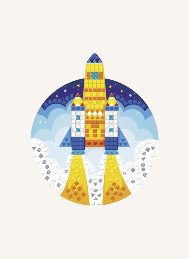 Mosaïques Espace - Janod x Hachette