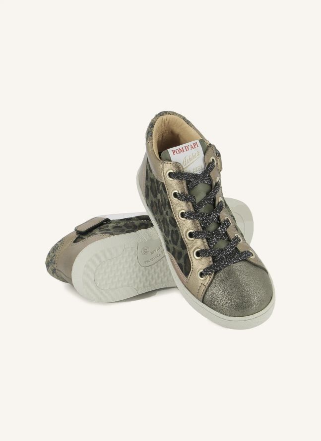 Baskets Top Touch Lace Leopard | Doré