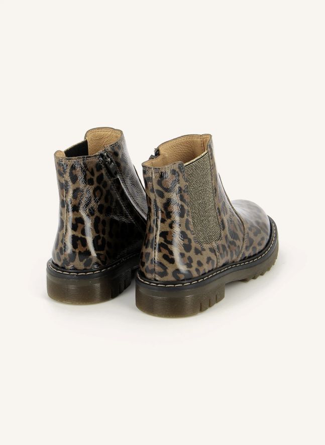 Bottines Sid Jodzip Leopard | Brun