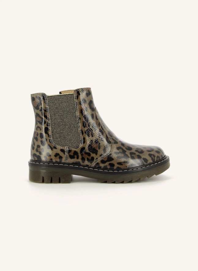 Bottines Sid Jodzip Leopard | Brun
