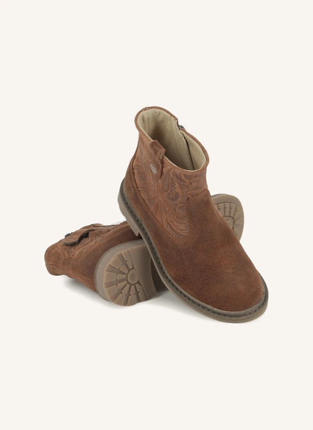 Bottines Sister Cover Velours | Marron