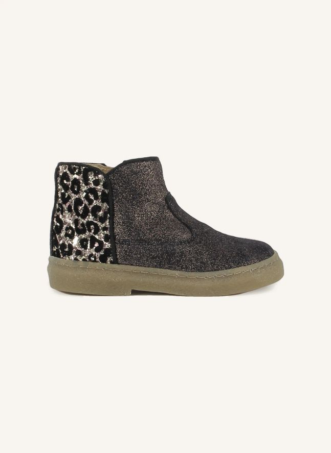 Bottines Trix Back Velours | Noir