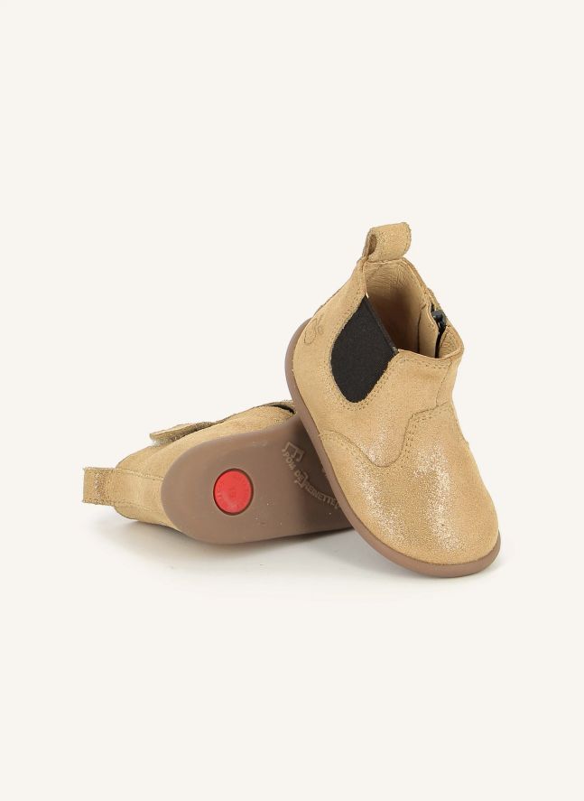 Bottines Stand Up Jod Velours | Beige