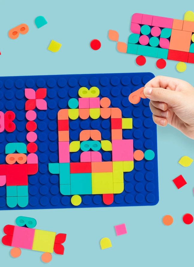 Jeu de mosaïques à clipser Silipop