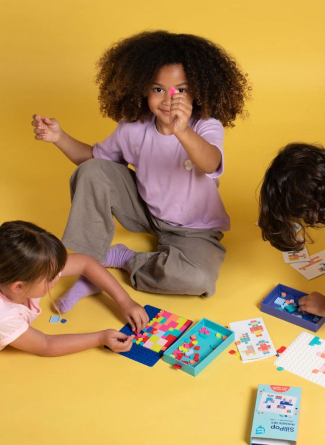 Jeu de mosaïques à clipser Silipop