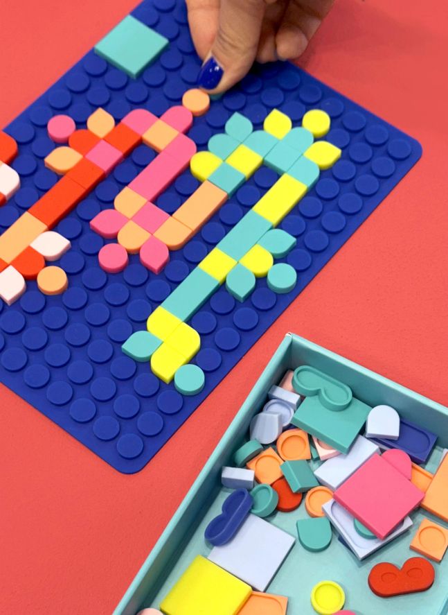 Jeu de mosaïques à clipser Silipop