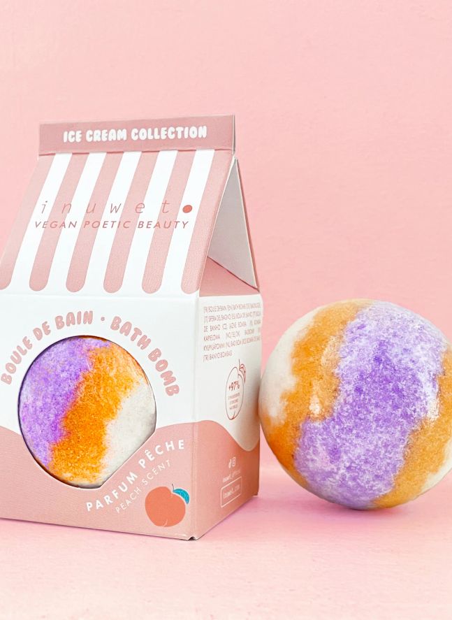 Bombe de bain Ice cream pêche - 120 g