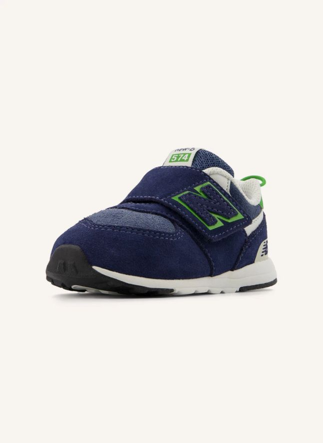 Baskets Scratchs 574 | Bleu foncé