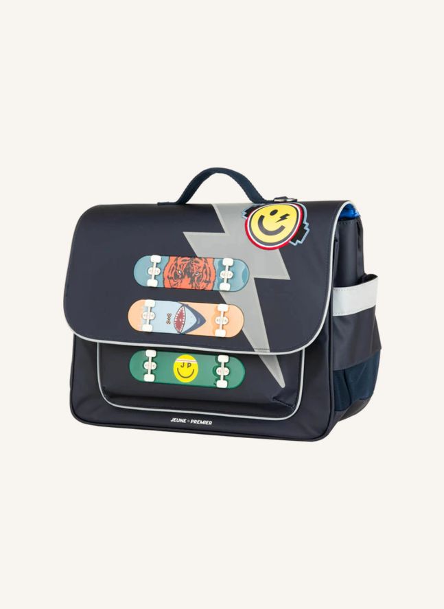 Cartable Midi Skate | Gris anthracite