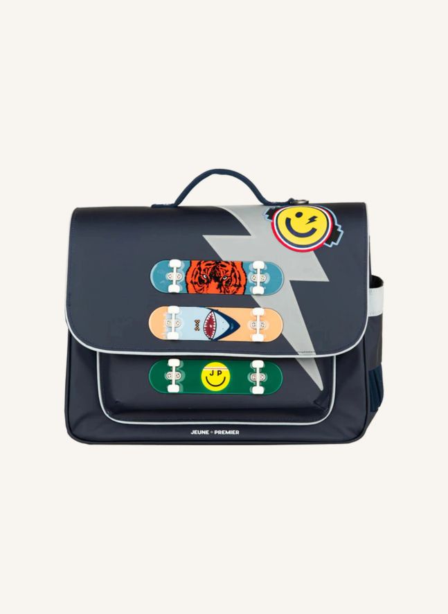 Cartable Midi Skate | Gris anthracite