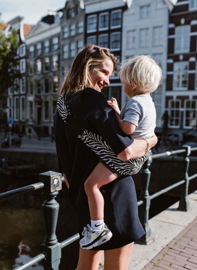 Baby carrier  | Noir/Blanc