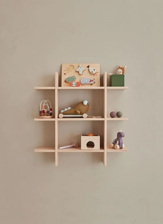 Saga wall shelf | Bois clair