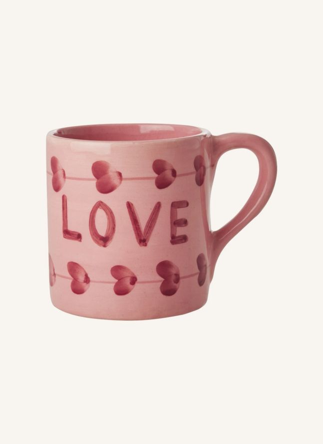Mug en céramique Love | Rose