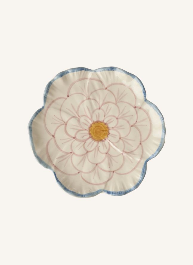 Assiette en céramique Fleur | Lavande