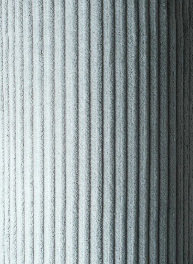 Corduroy pouffe | Light Blue