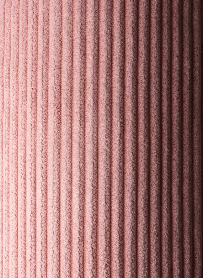 Corduroy armchair | Pink